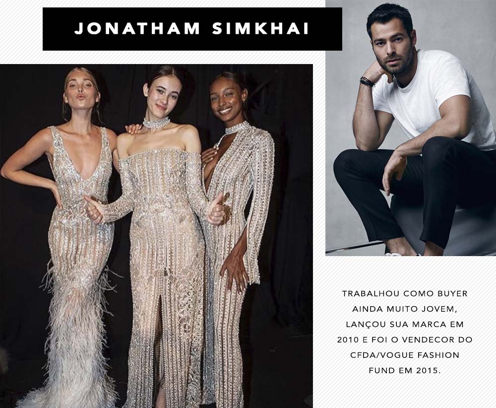 Jonathan Simkhai foi o destaque do NYFW de outono! Vem saber mais sobre o estilista no Oh My Closet!