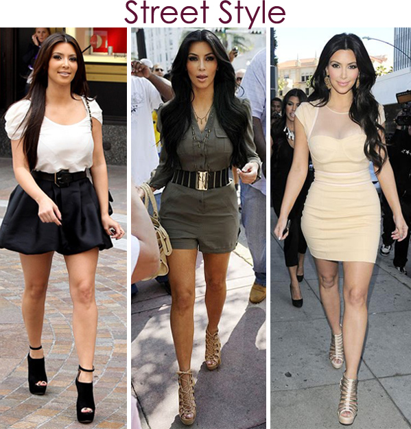 Kim Kardashian Street style looks 2011.