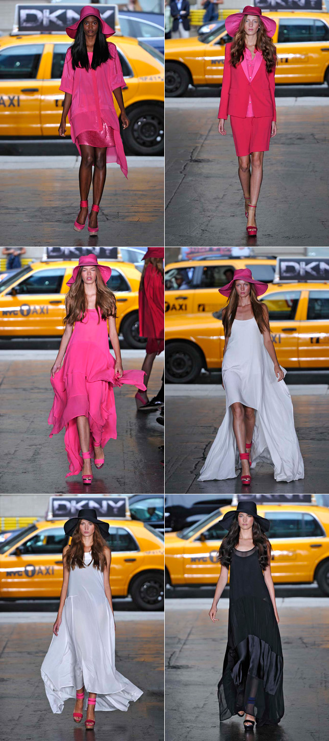 Desfile DKNY Verão 2012 NYFW New York Fashion Week