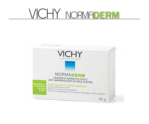 Sabonete Controle de Oleosidade Vichy Normaderm pele oleosa
