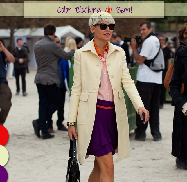 Excelente Color Blocking Street Style