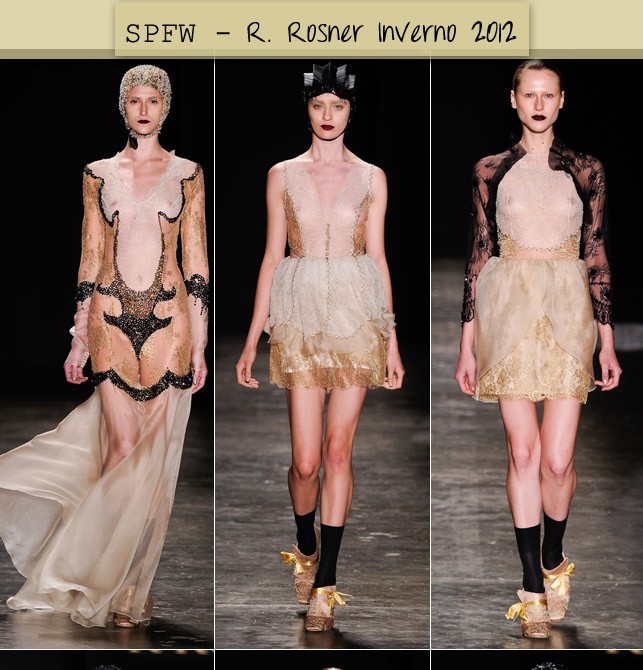 R. Rosner Inverno 2012 - Desfile SPFW - São Paulo Fashion Week