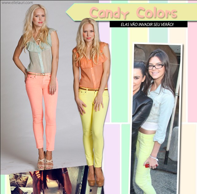 Look Kendall Jenner: Candy Colors