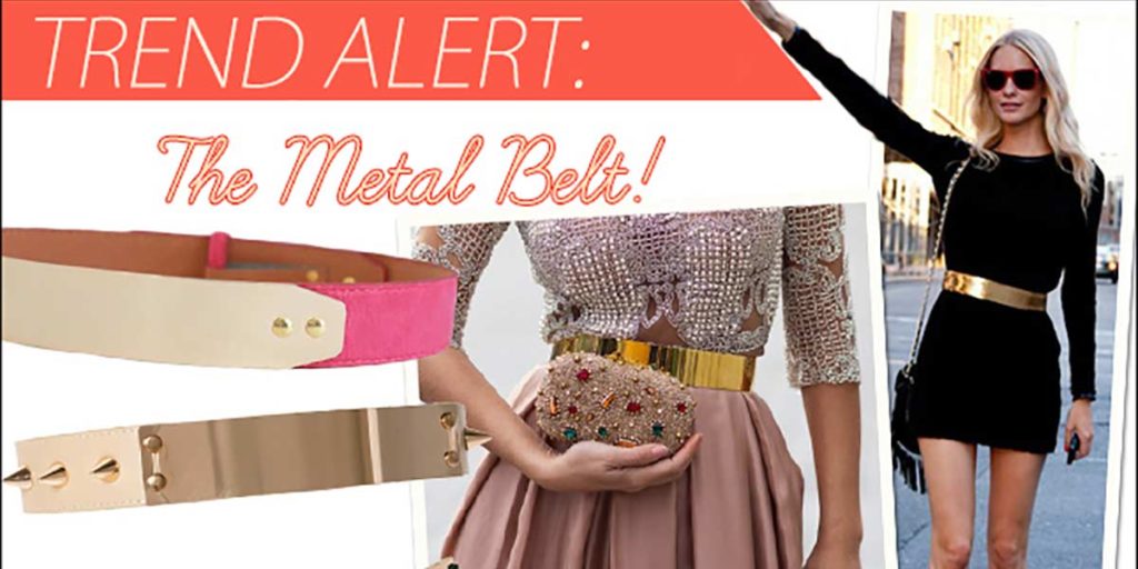 Tendência – Cinto de Metal!