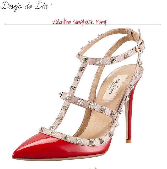 Sapato valentino tachas spikes pump blog de moda