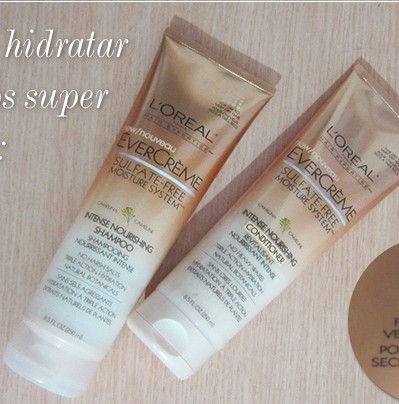 dica cabelos hidratacao shampoo condicionador hidratante loreal evercreme blog de moda