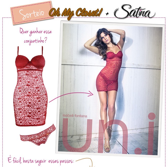 sorteio lingerie satina oh my closet blog de moda