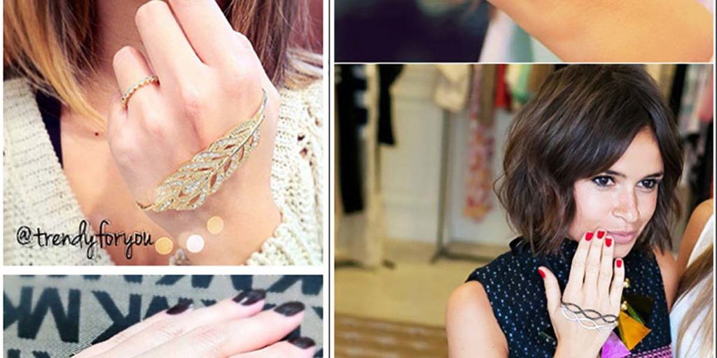 Acessório do Momento: Hand Palm Bracelet