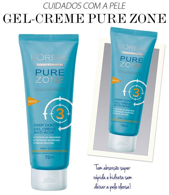 dica cuidados pele blog de moda oh my closet loreal pure zone anti acne anti cravos hidratante oil free