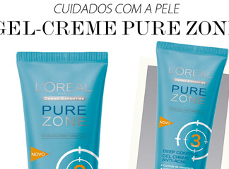 Cuidados Com a Pele: Gel-Creme Pure Zone