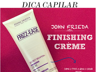 Finishing Creme John Frieda – Dica Capilar