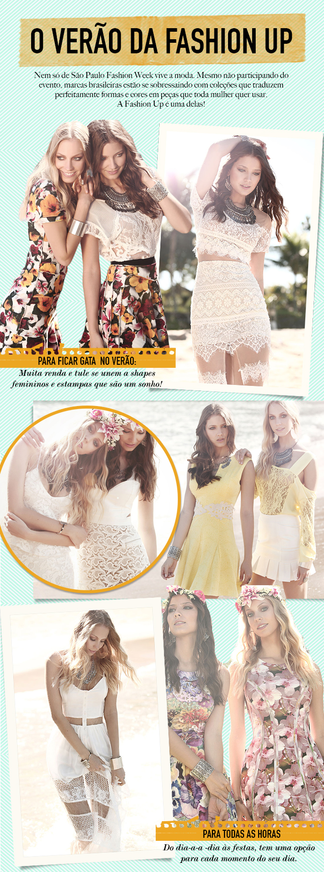 o verão da fashion up blog de moda oh my closet tendencia verao 2015 renda tule vestido saia moda