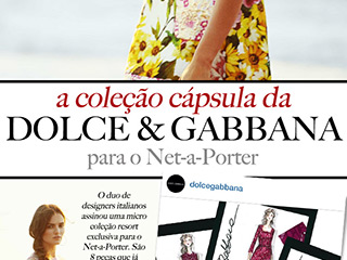 Dolce & Gabbana para Net-a-Porter
