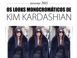 Looks Monocromáticos – Kim K. Style