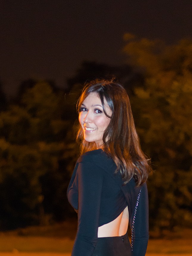 Mônica Araújo com uma opção linda de look noite!