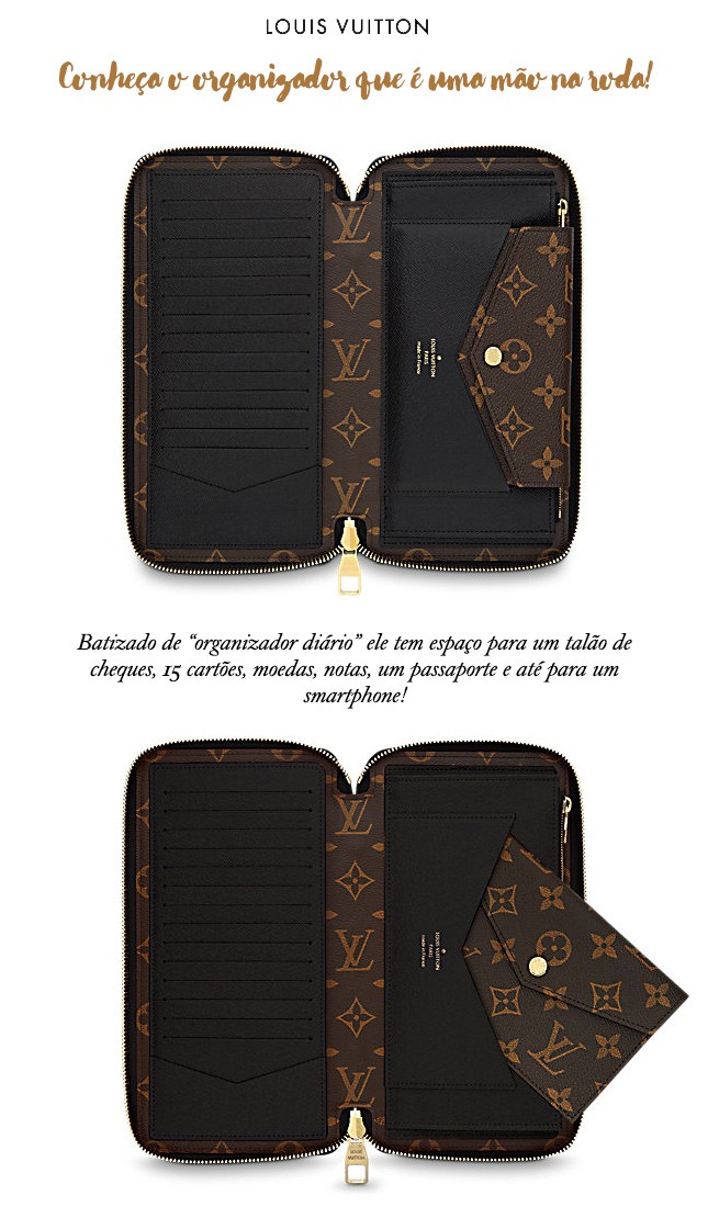 A blogueira Mônica Araújo mostra os detalhes do Daily Organizer da Louis Vuitton. Vem ver no Oh My Closet!