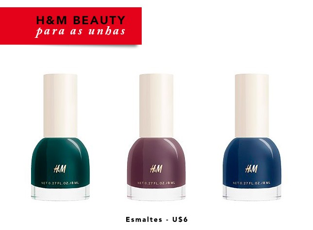 Esmaltes H&M: parte da H&M Beauty, tudo no Oh My Closet!