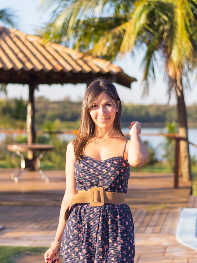 Look com macaquinho estampado: a blogger Mônica Araújo escolheu uma peça da Forever 21 para compor um look de verão, vem ver!