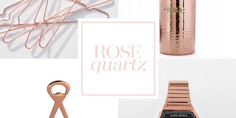 Ouro Rosê e Rose Quartz – Produtos Que Amamos