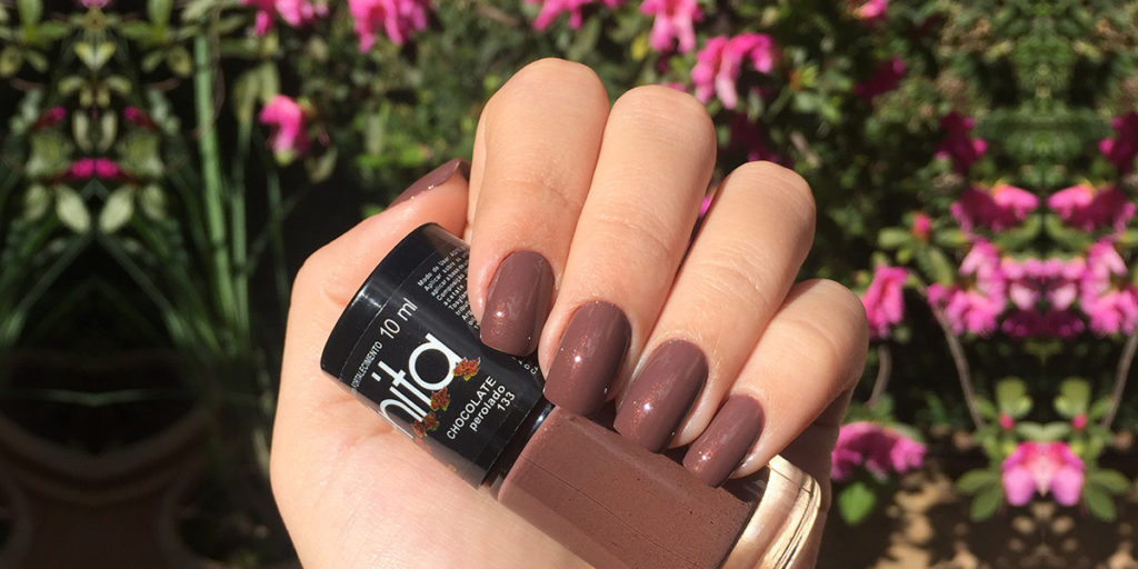 Chocolate Perolado Anita – Esmalte da Semana