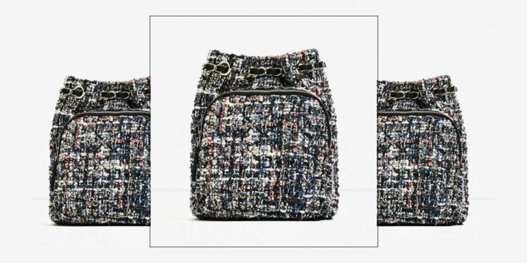 Chanel Inspired – A mochila de tweed da Zara