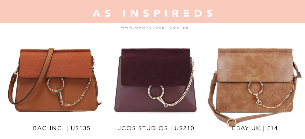 Faye bag Inspired Chloe Jcos Studios Ebay. Veja a dica de onde comprar inspired da Chloe bag no Oh My Closet!