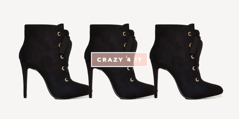Nasty Gal Lace-up Bootie – Crazy 4 It