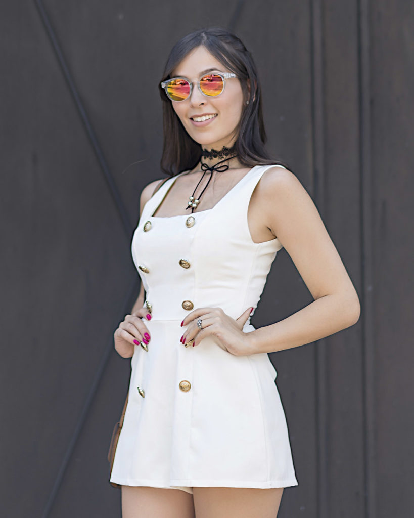 Óculos Suncode Brasil blogueira Mônica Araújo lente espelhada armação transparente tendência verão 2017 Oh My Closet!