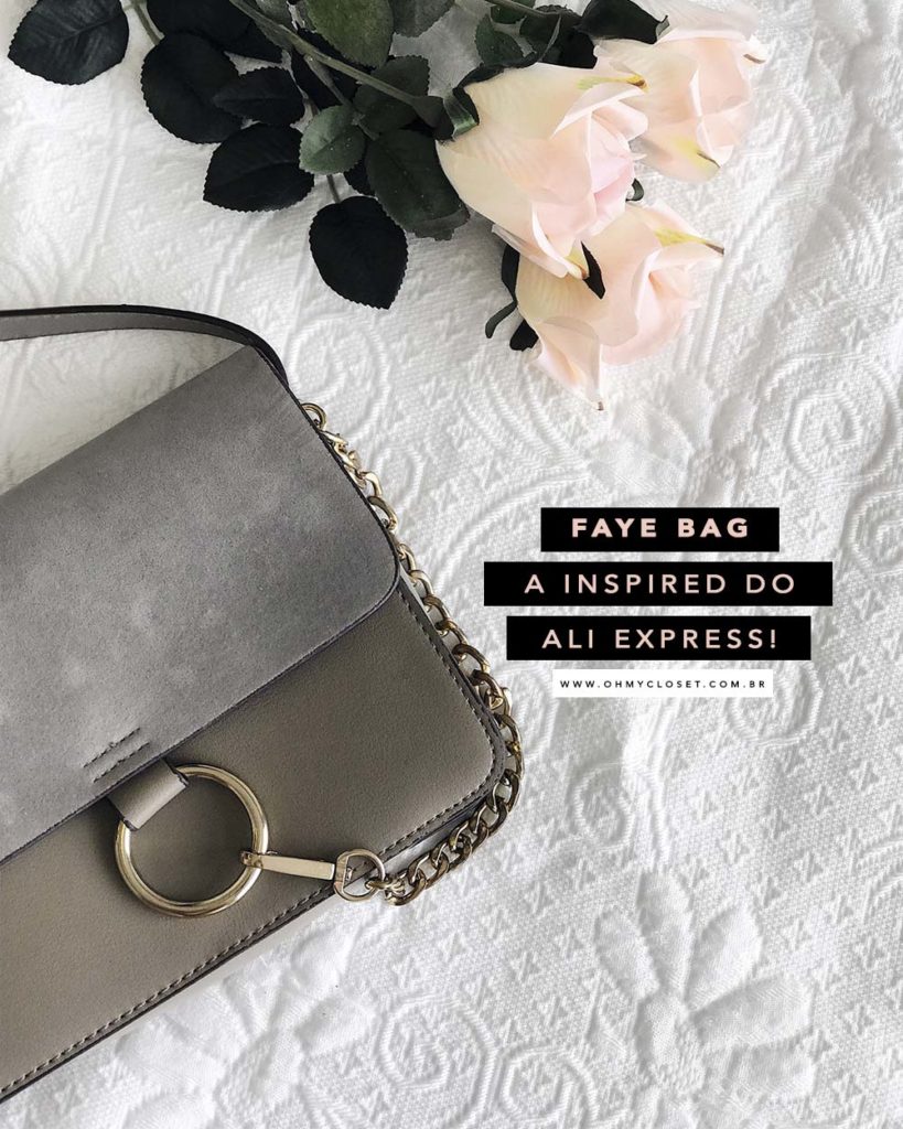 Chloé Faye bag inspired do AliExpress. Onde comprar inspired barato: veja as dicas de compras do Oh My Closet!