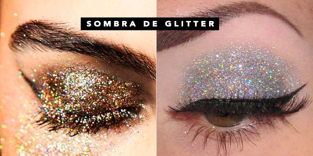 Sombra glitter 4 ideias simples e lindas de make para o Carnaval 2017. Veja todas as dicas no Oh My Closet!