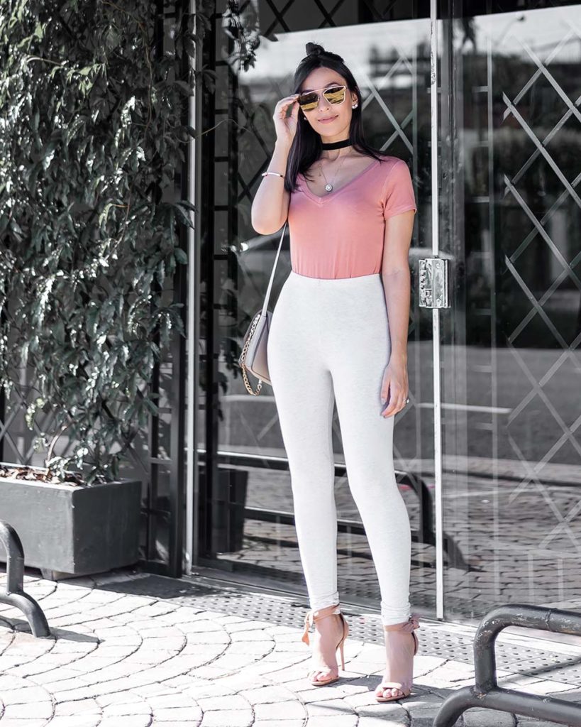 Look básico tendência rosa blush inverno 2017 blogger Mônica Araújo Renner Ali Express