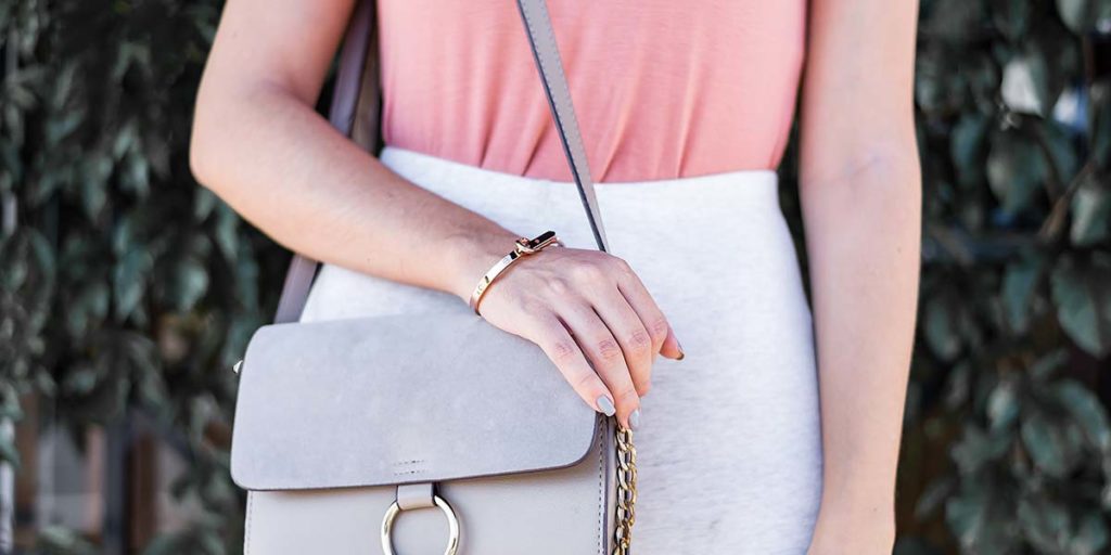 Rosa Blush no Look Básico para o dia-a-dia