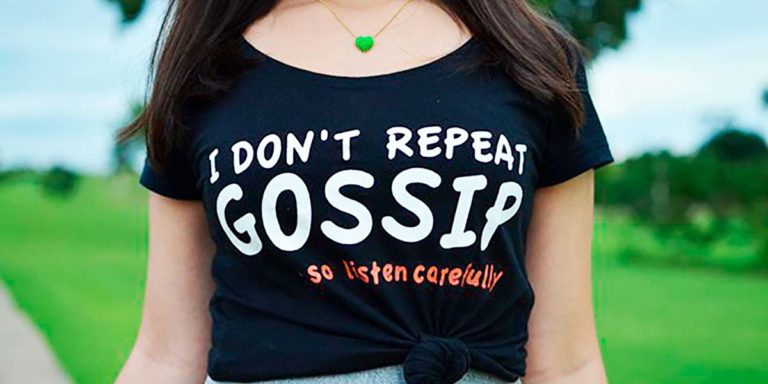 Look do Dia – I Don’t Repeat Gossip