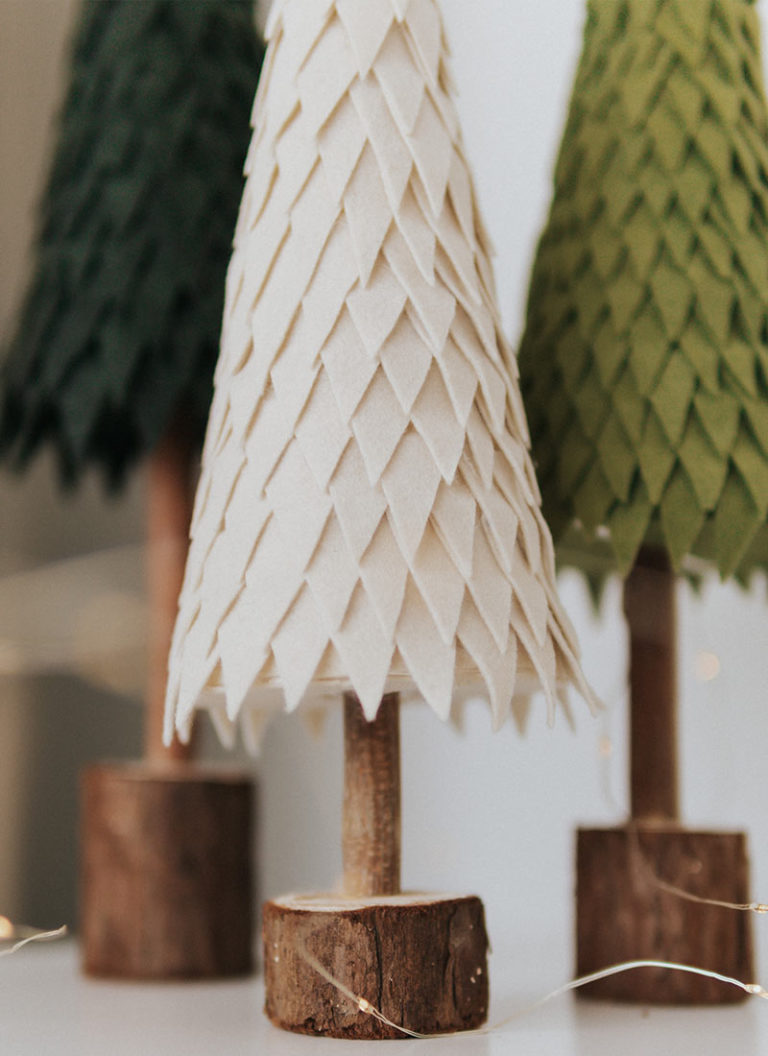 DIY Mini Árvore de Natal de Feltro – Christmas Series Vol. 3