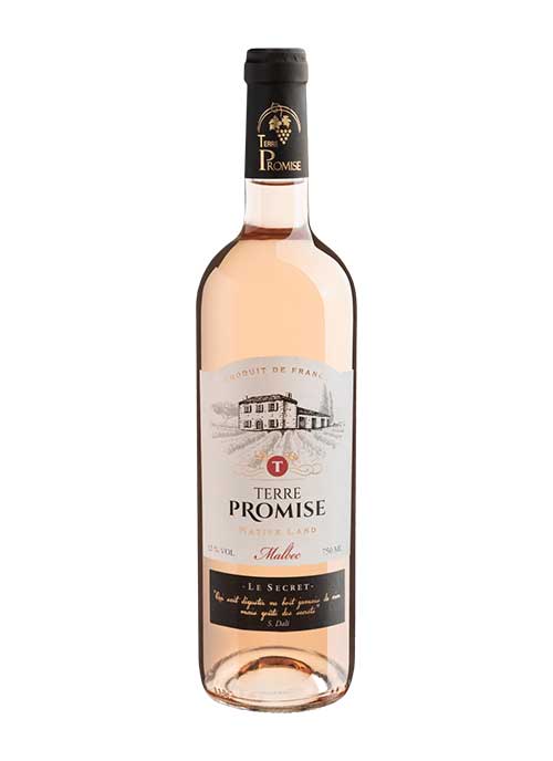 Vinho Terre Promise Malbec Rosé Côtes du Lot 2018