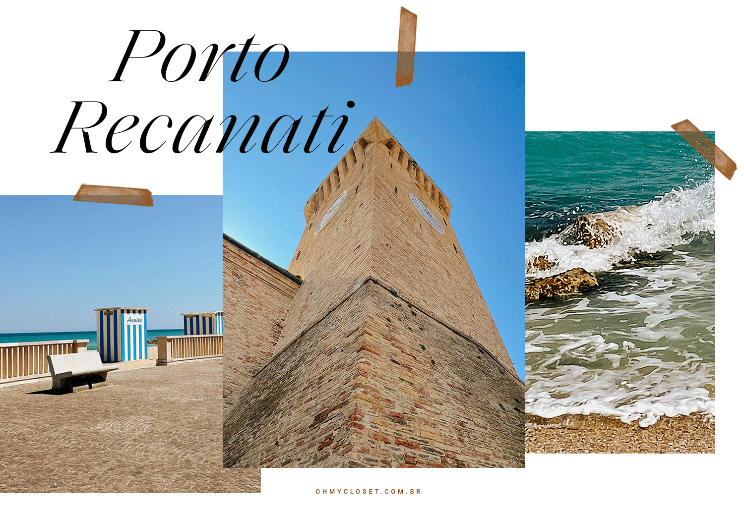 Porto Recanati na província de Macerata.