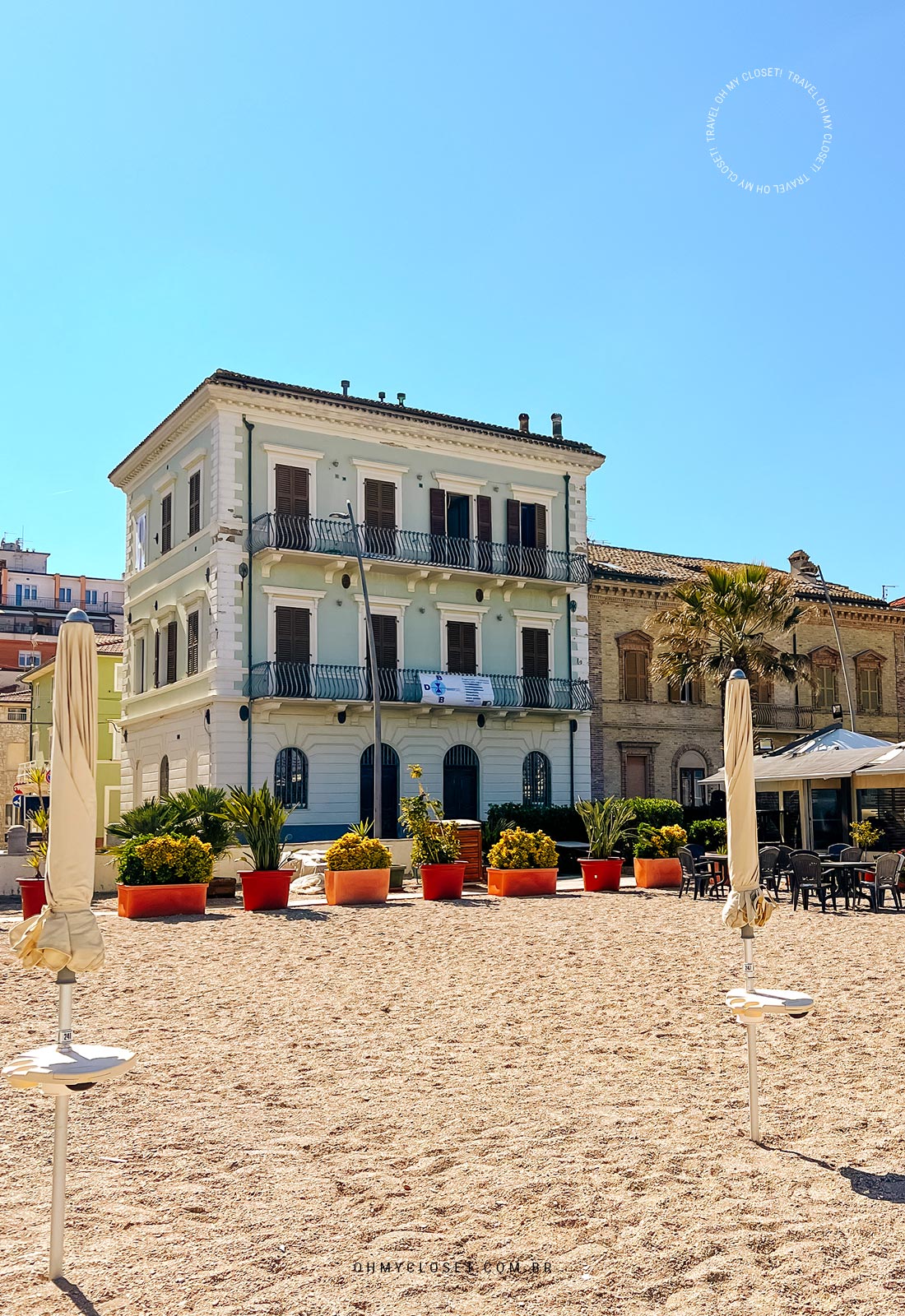 Restaurantes na orla de Porto Recanati