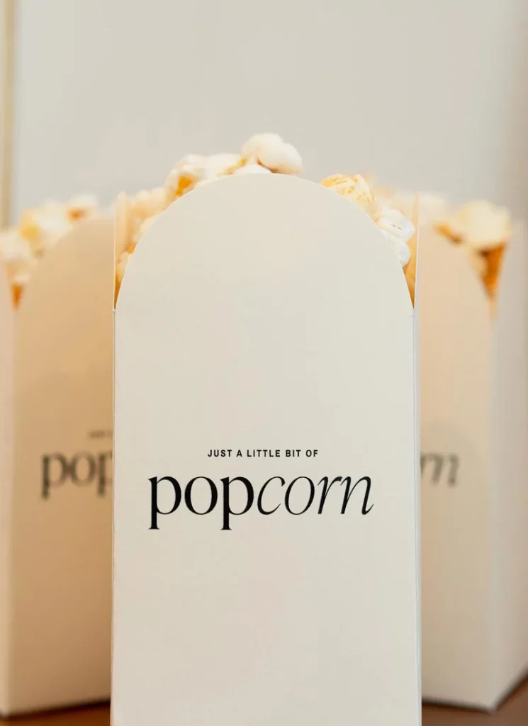 Balde de Pipoca Minimalista – DIY + Freebie