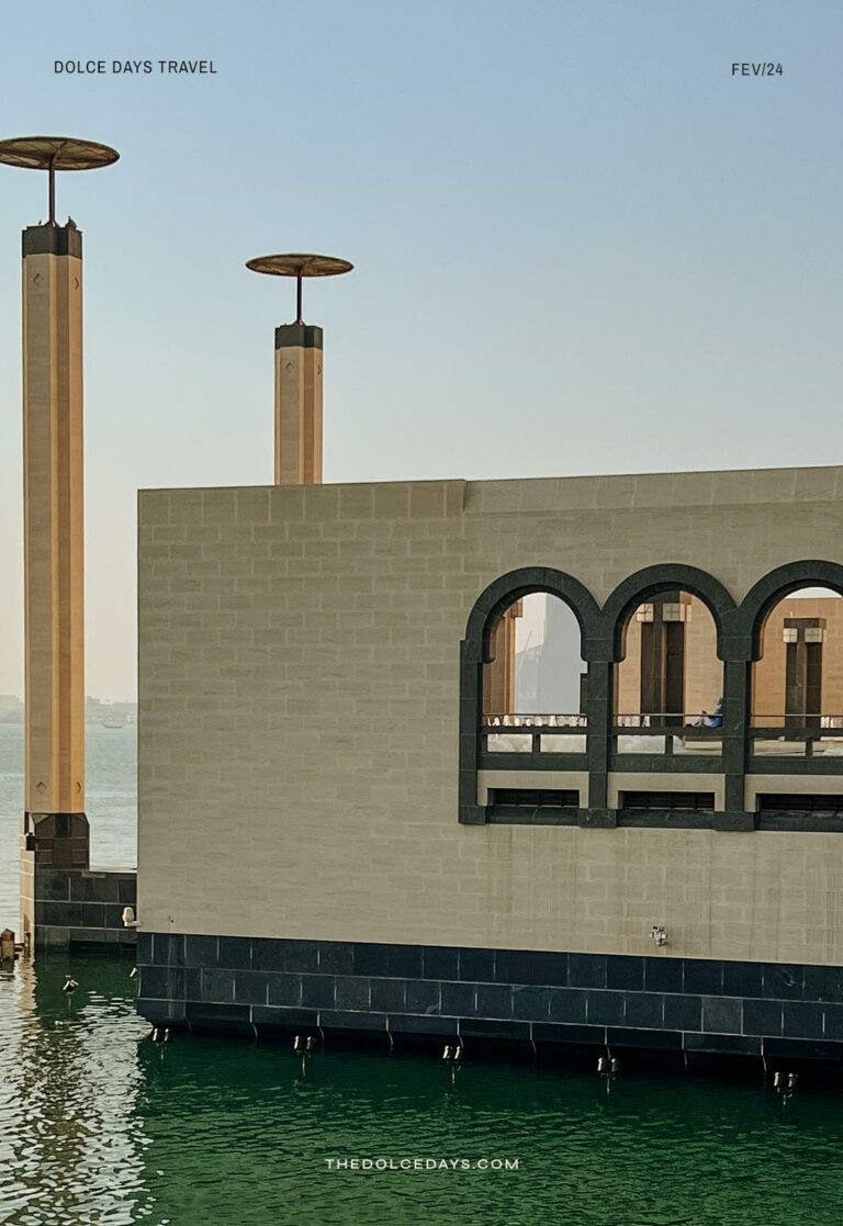 Detalhe da Arquitetura do Museu de Arte Islâmica em Doha