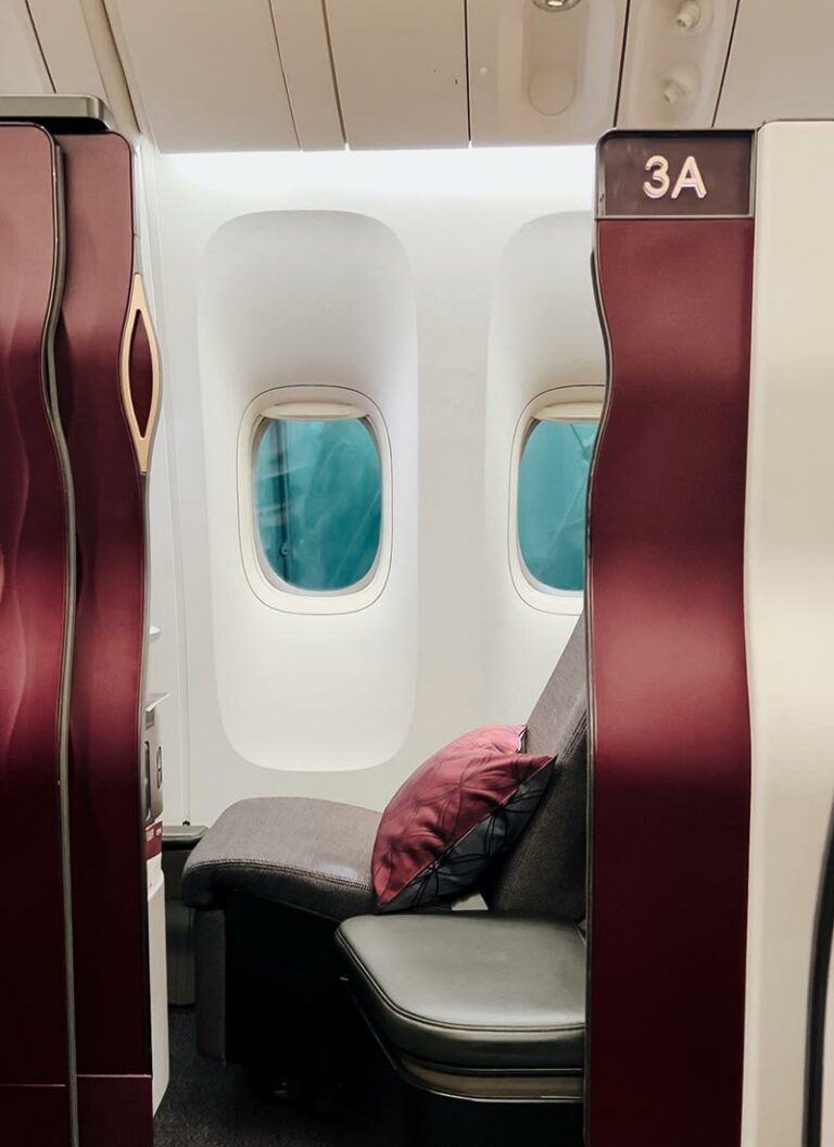 Review Qsuite – Tudo Sobre a Executiva da Qatar Airways