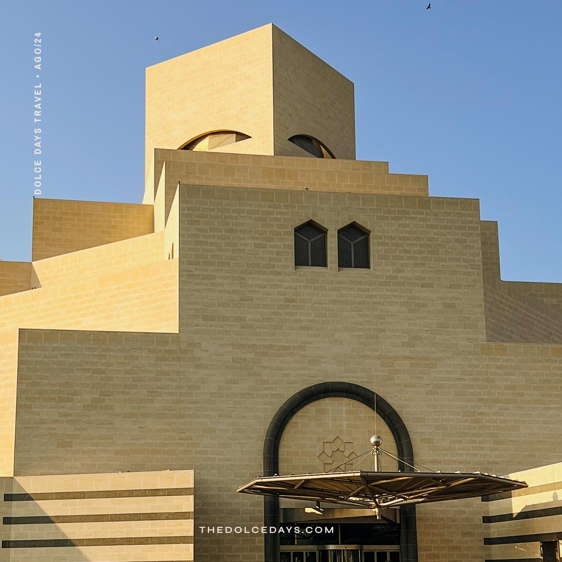 Fachada do Museu de Arte Islâmica, Doha, Catar