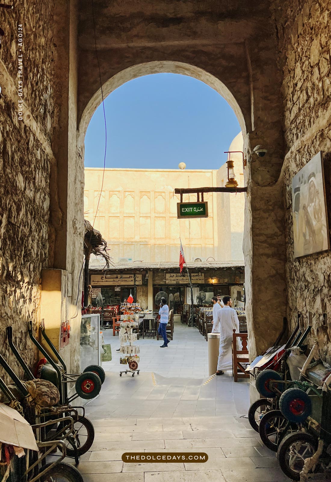 Por dentro do Souk Wakif, no Catar