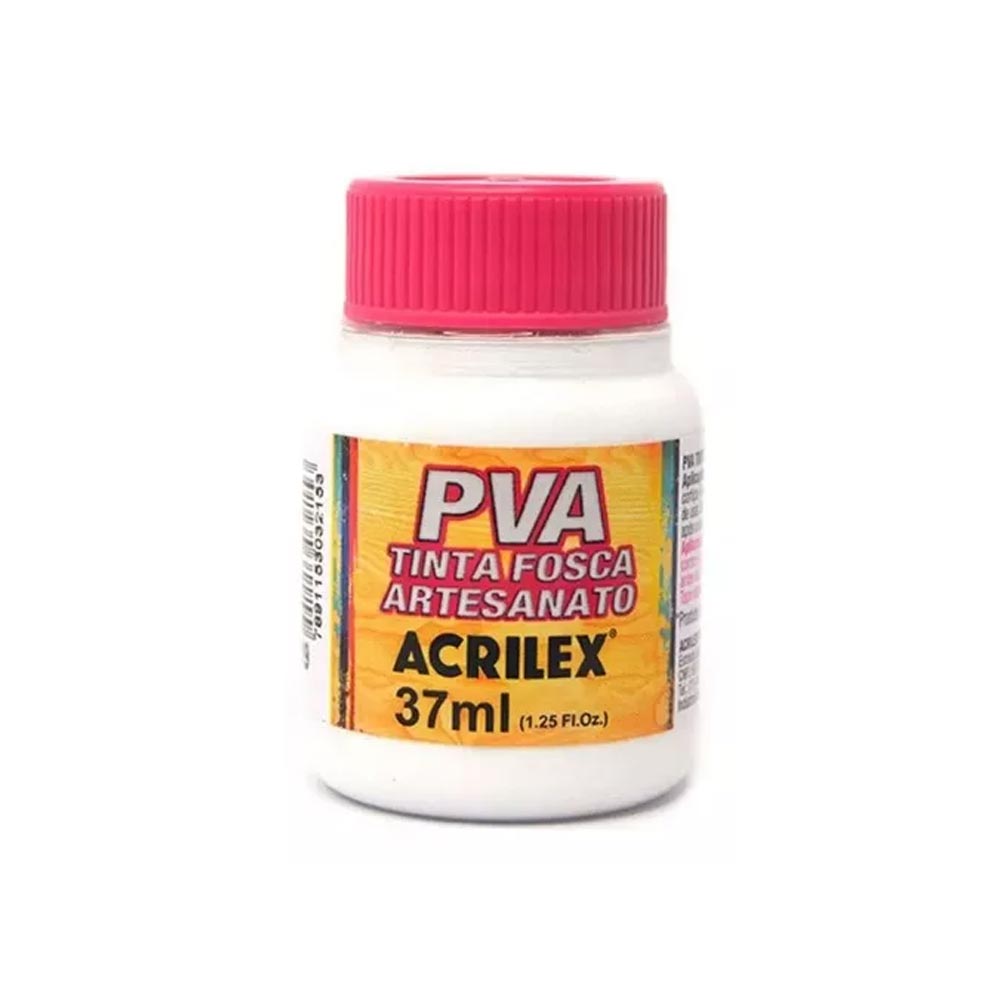 Tinta acrílica branca
