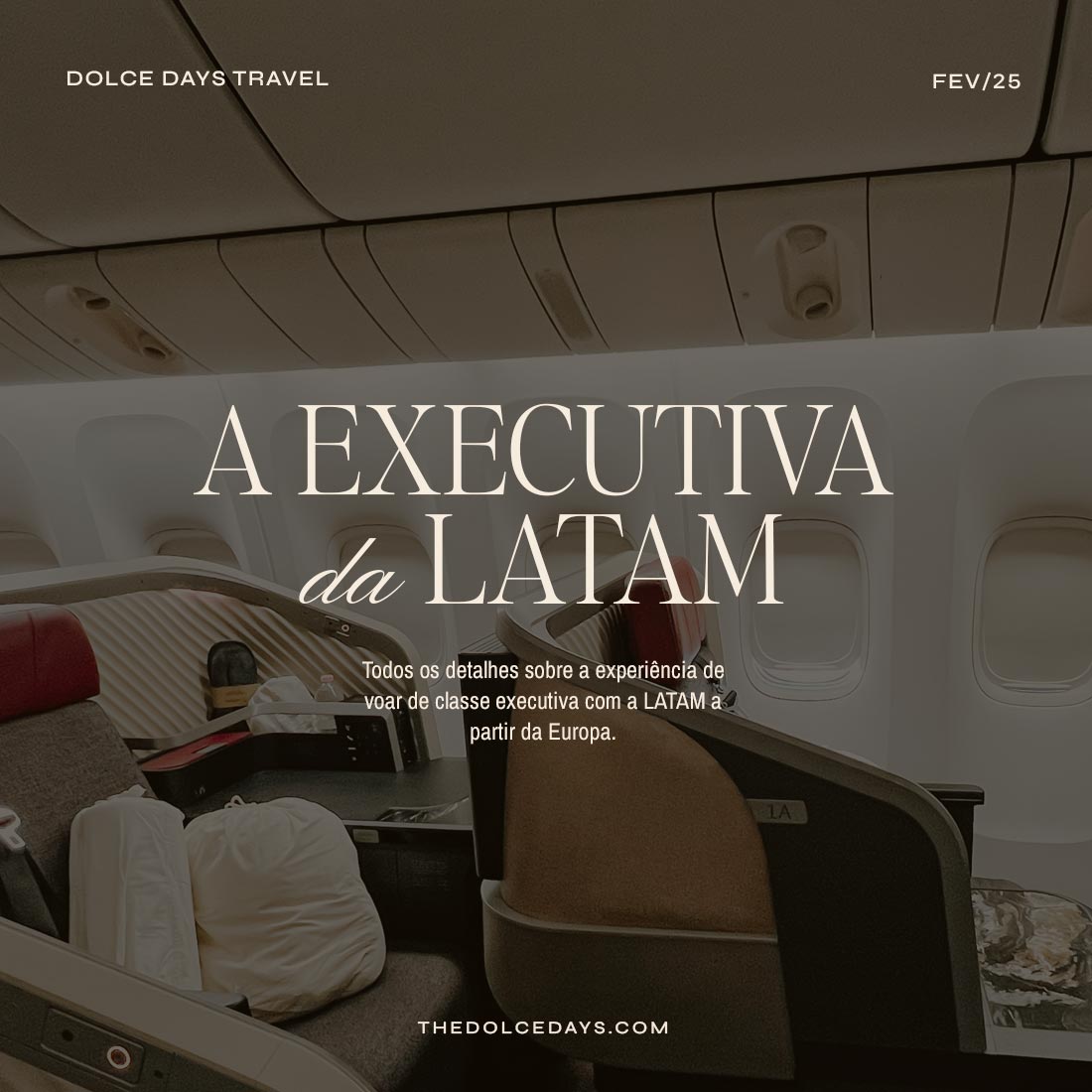 Review da Premium Business, a classe executiva da LATAM