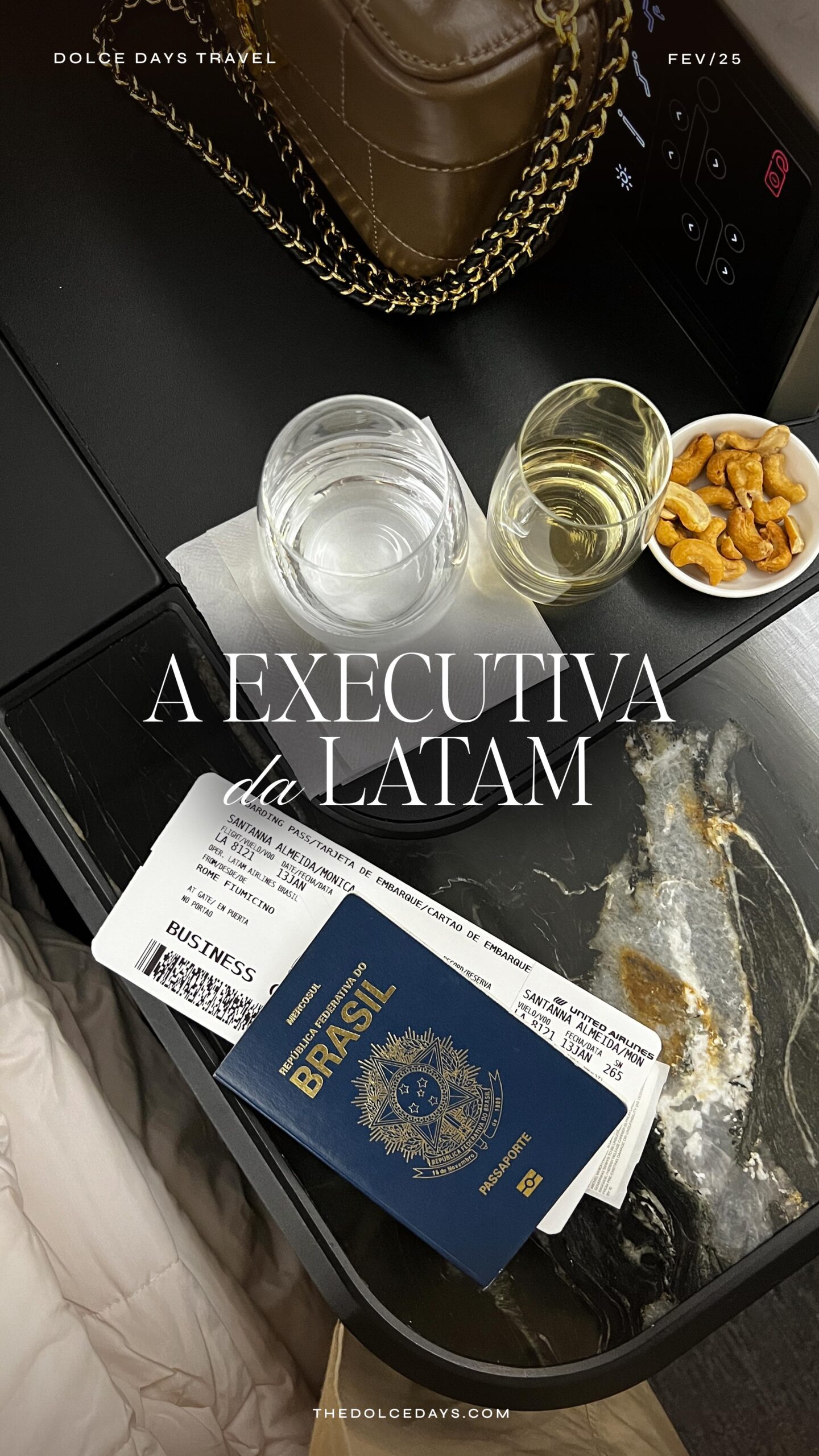 Review da classe executiva da LATAM