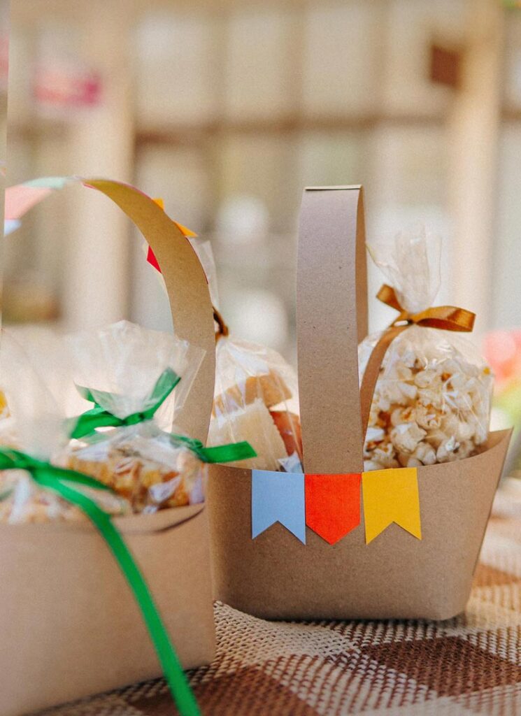 DIY Cestinha de Festa Junina – Molde Grátis Para Imprimir