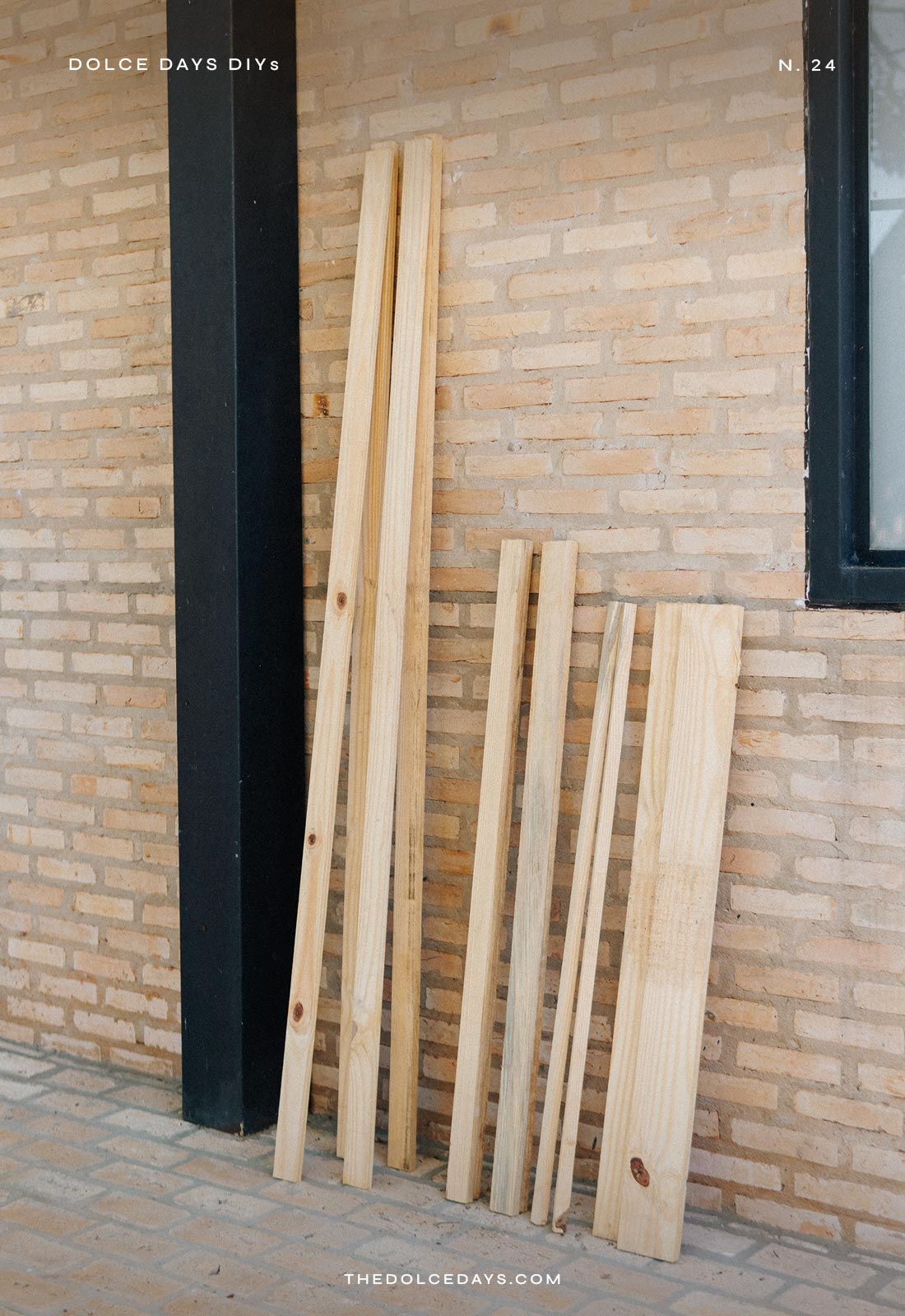 Materiais Para fazer um fundo de fotos com madeira