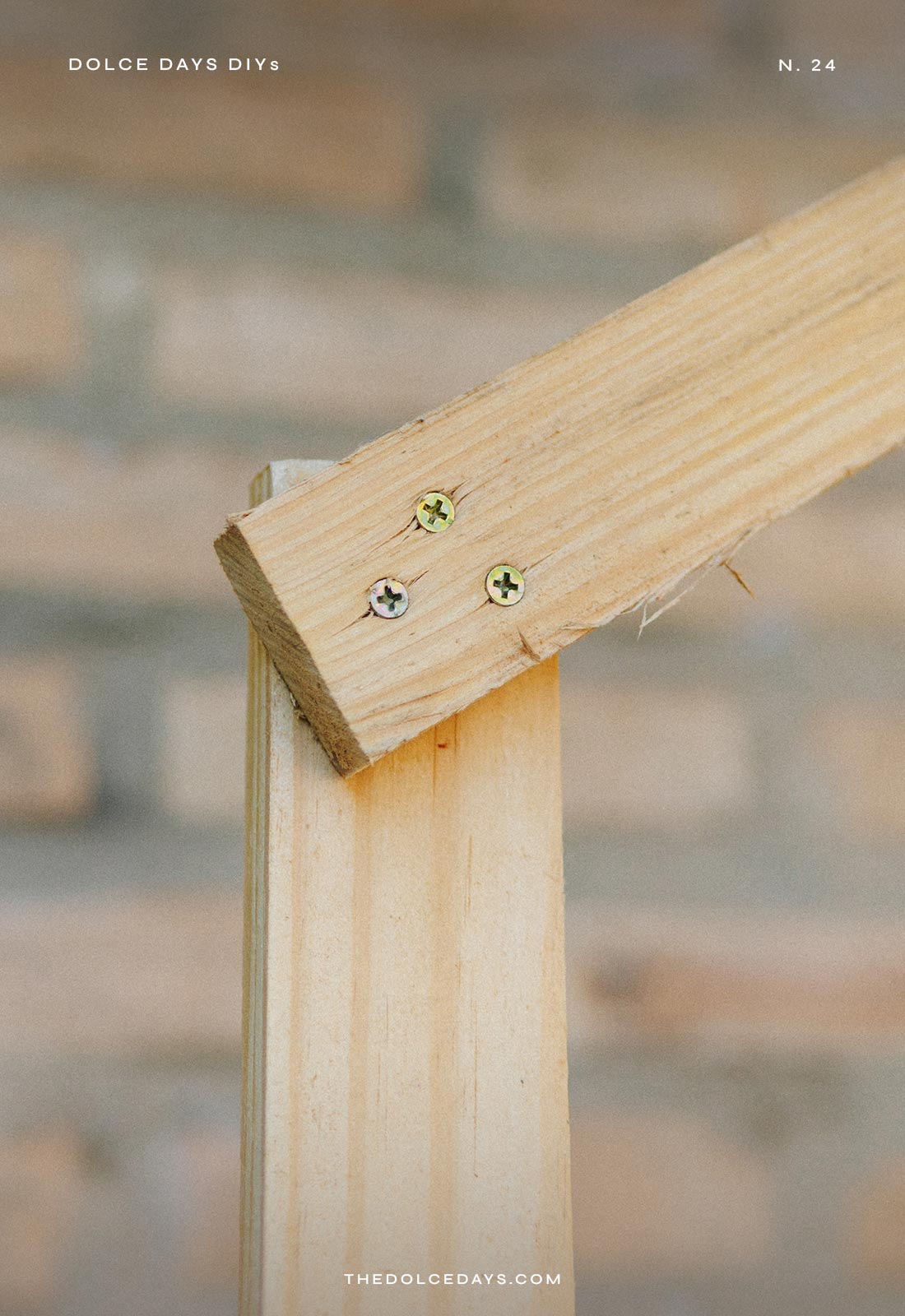 3 parafusos para impedir que o arco caia