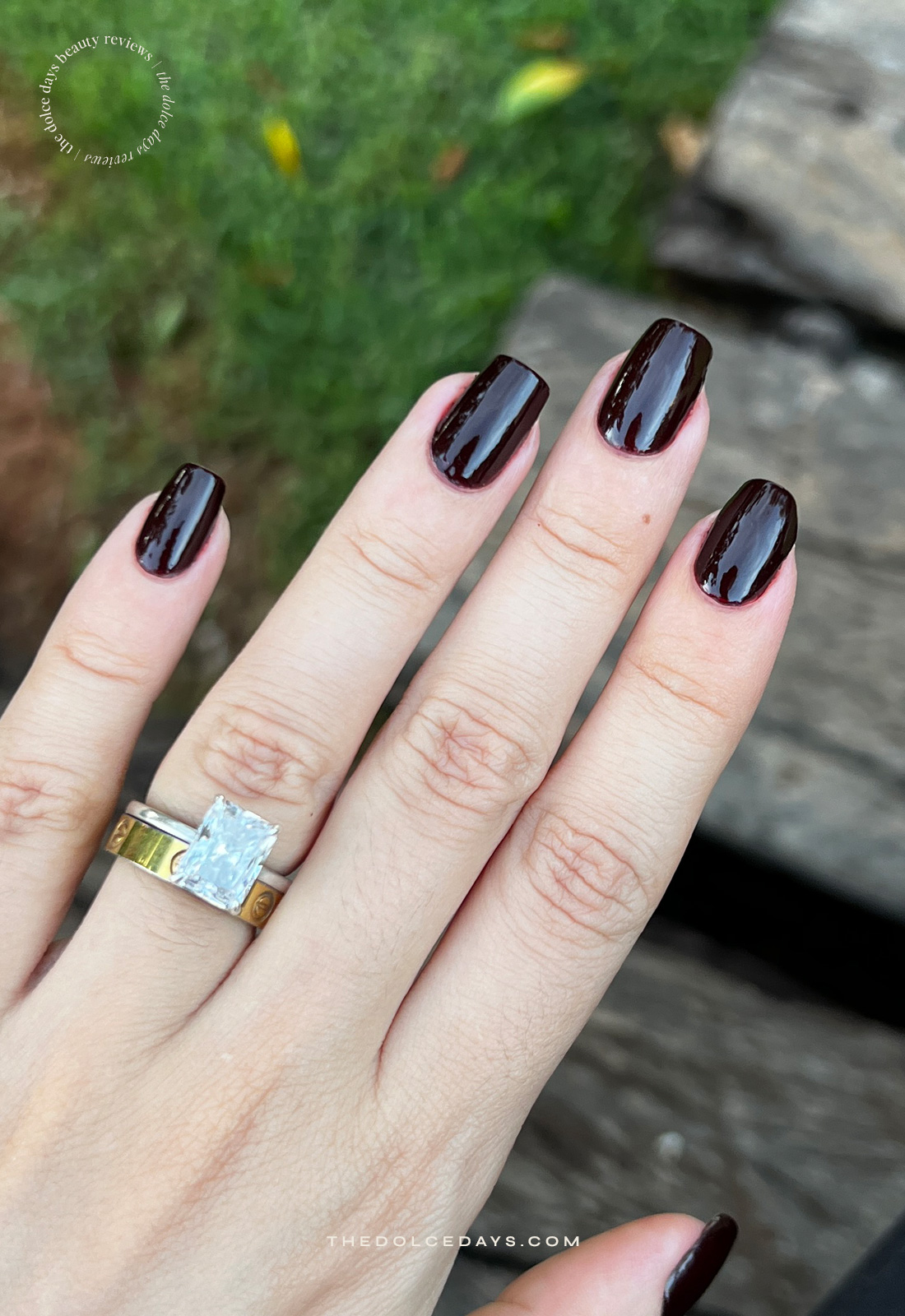 Brilho do top coat efeito gel sem cabine UV 