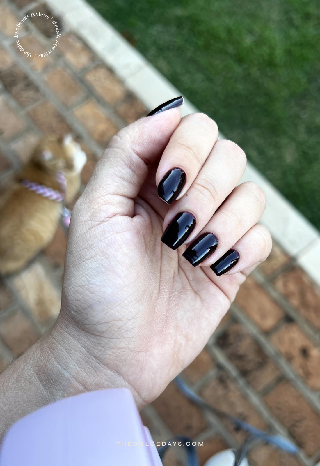 Top Glass nas unhas depois de 6 dias